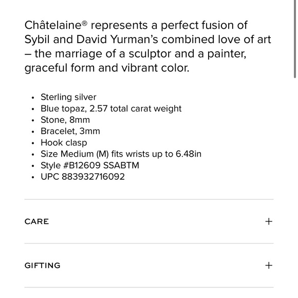 David Yurman PETITE CHATELAINE® BRACELET - Picture 9 of 9